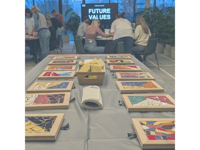 The Art of Values - Kernwaarden Teambuilding Kunstworkshop-image