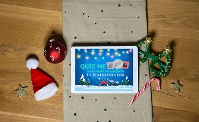 Quiz me underneath the Mistletoe-image