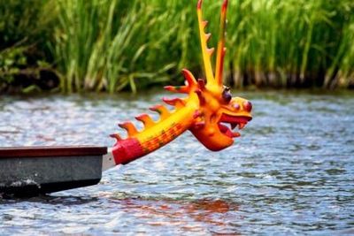 Drakenbootrace en Barbecue in de Tipi tent-image